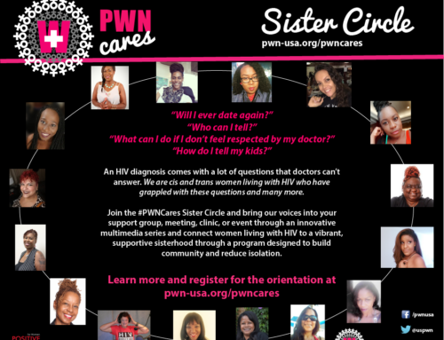 PWN Launches #PWNCares Sister Circle, a Program to Build Community and Reduce Isolation for Women Diagnosed with HIV